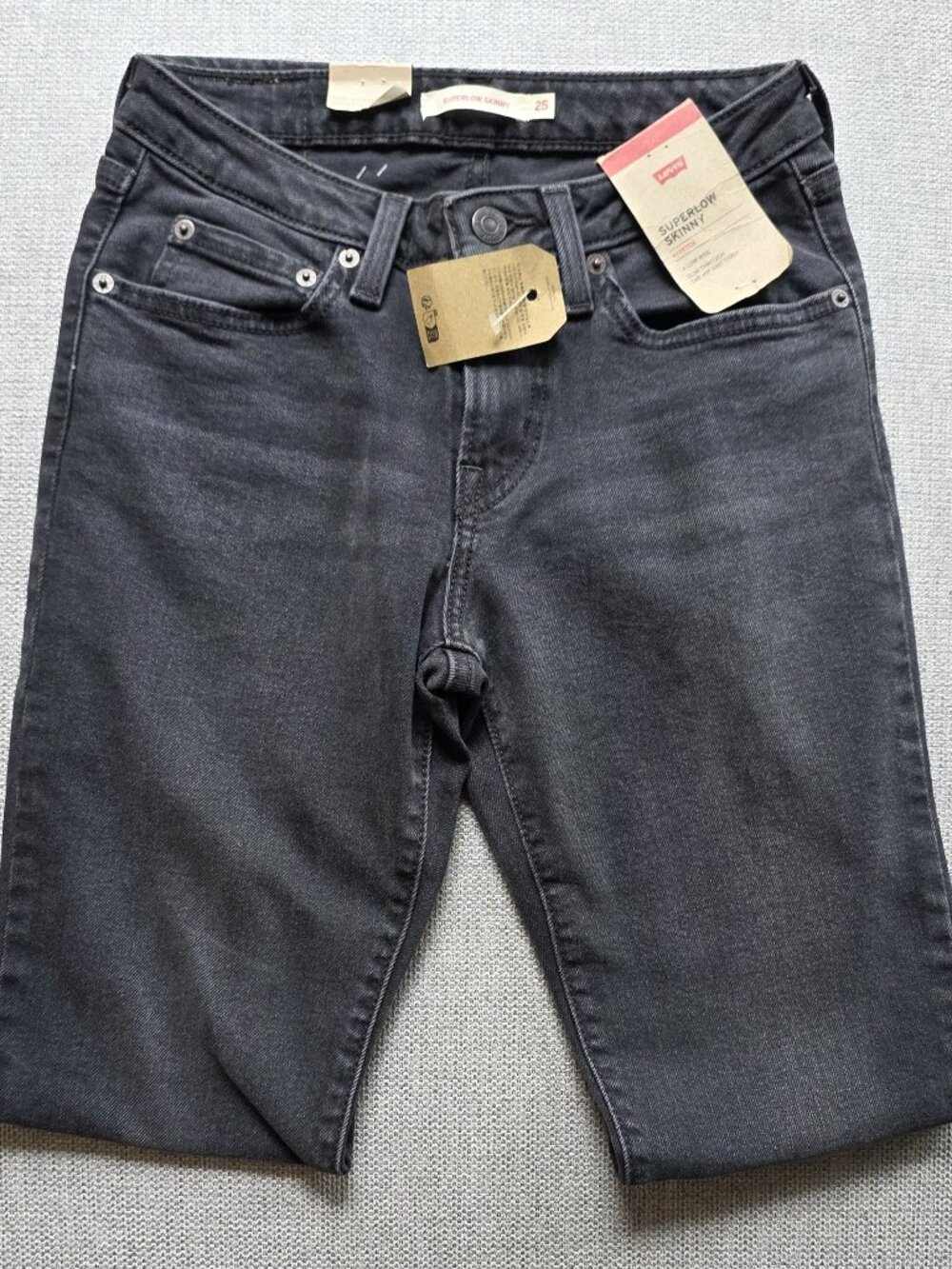 NWT Levi's Superlow Skinny Jeans Stretch Denim